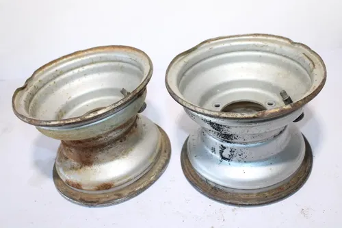 1988 Yamaha Moto 4 Yfm80 Front Wheels Rims 7x5.5 3 Lug