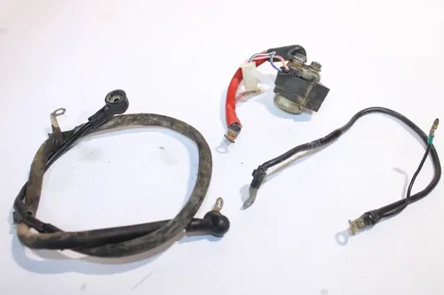 1999-2004 Yamaha Ttr225 Starter Relay And Battery Cables Wires Starter Wire