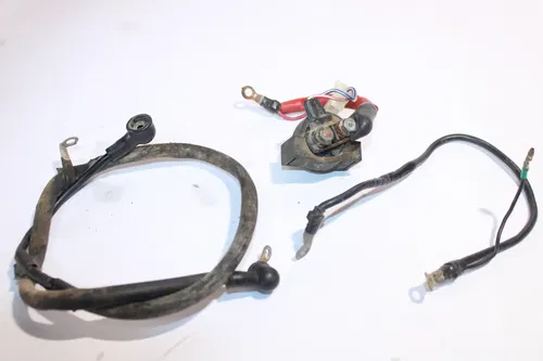 1999-2004 Yamaha Ttr225 Starter Relay And Battery Cables Wires Starter Wire