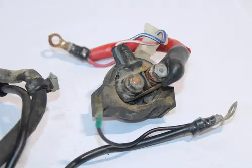 1999-2004 Yamaha Ttr225 Starter Relay And Battery Cables Wires Starter Wire