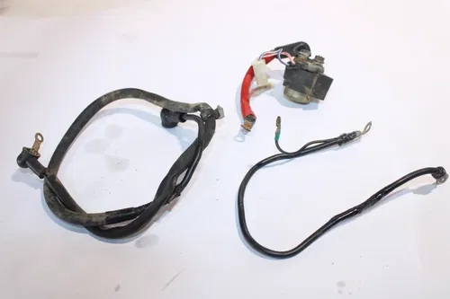 1999-2004 Yamaha Ttr225 Starter Relay And Battery Cables Wires Starter Wire