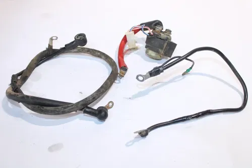 1999-2004 Yamaha Ttr225 Starter Relay And Battery Cables Wires Starter Wire