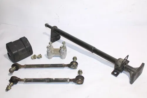1988 Yamaha Moto 4 Yfm80 Steering Column Stem Tie Rods And Bar Clamps