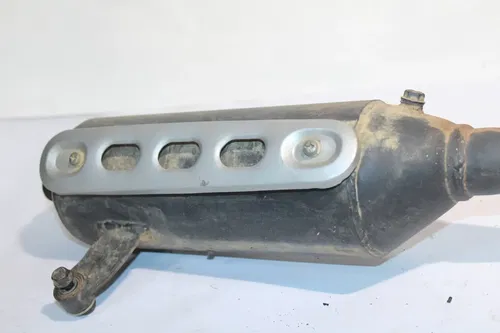 2001-2003 Polaris Scrambler 50 90 OEM Exhaust Header Pipe W Heat Shield Guard