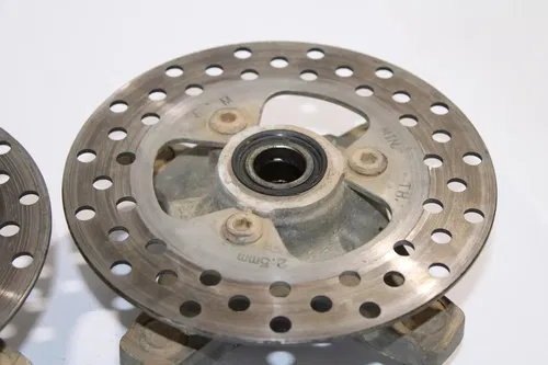 2006 Honda Trx450er Front Hubs Hub Set W Brake Rotors OEM