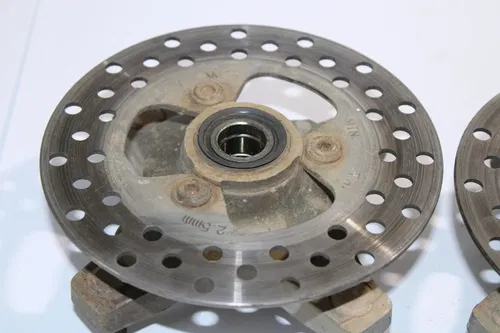 2006 Honda Trx450er Front Hubs Hub Set W Brake Rotors OEM