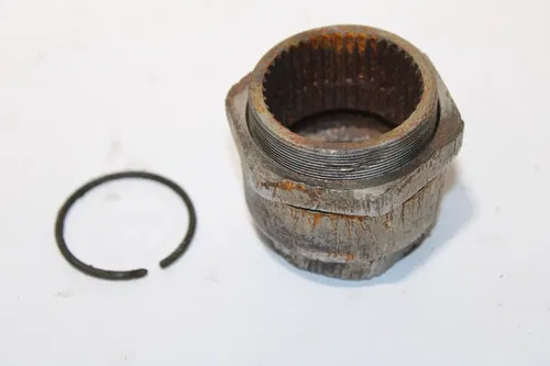 2004-2014 Honda 450 Trx450r Rear Axle Lock Nut Locknut W Circlip Used
