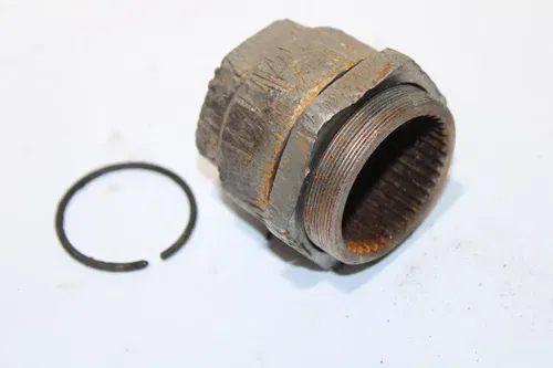2004-2014 Honda 450 Trx450r Rear Axle Lock Nut Locknut W Circlip Used