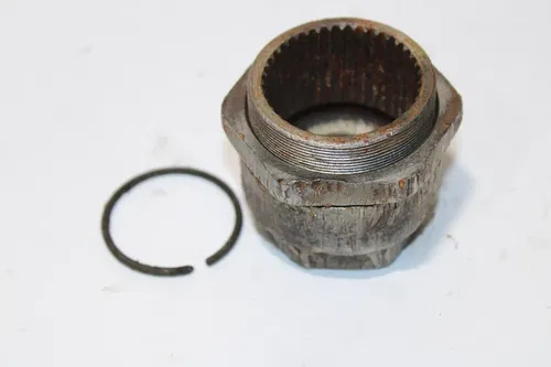 2004-2014 Honda 450 Trx450r Rear Axle Lock Nut Locknut W Circlip Used