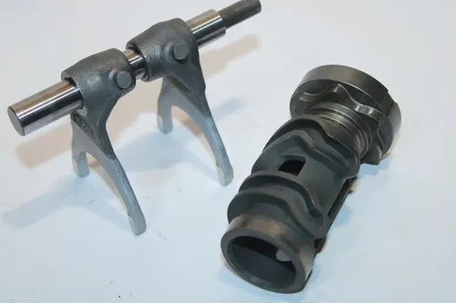2006 Suzuki Rmz450 OEM Transmission Gear Shift Forks And Drum Assembly