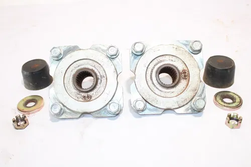 2001-2003 Polaris Scrambler 50 90 OEM Rear Back Wheel Hubs Hub Set 0450831