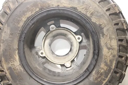 ITP Yfz450r Yfz450 Banshee Raptor Front Wheels Rims W Tires 10x5 4/156