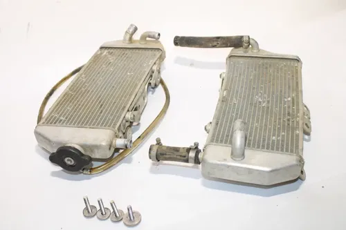 2007-2009 Yamaha Yz250f Left Right Radiator Set OEM Clean! 5XC-12461-G0-00