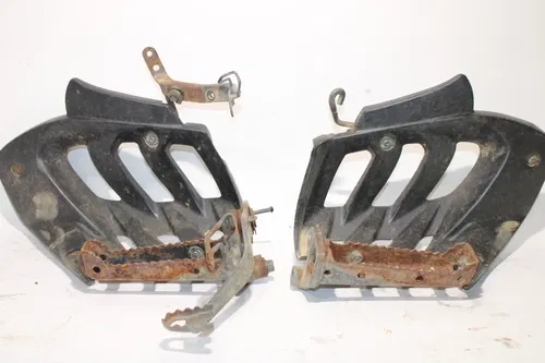 2006-2023 Yamaha Raptor 700 Yfm700r Pegs With Heel Guards And Brake Lever