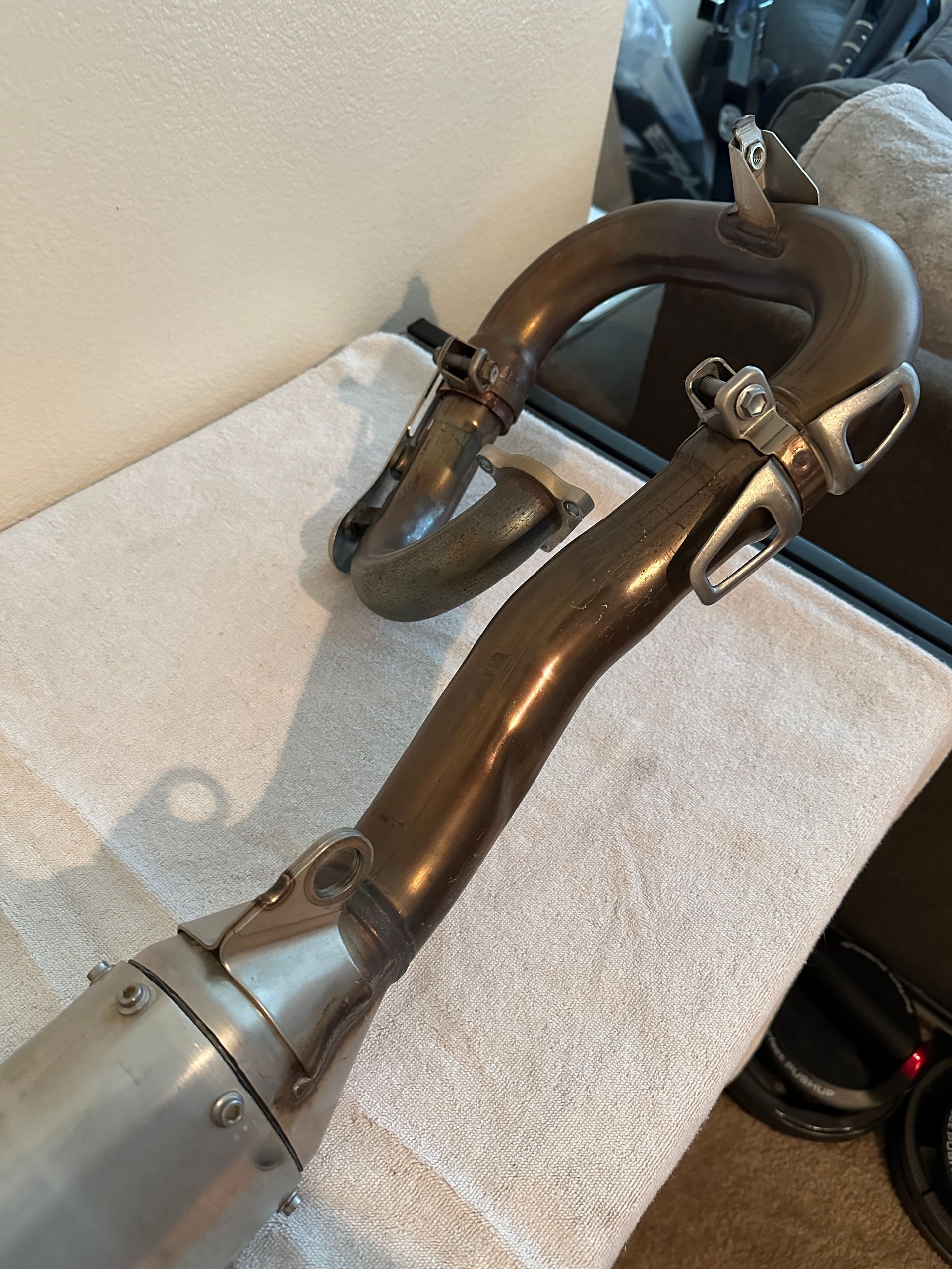 Yamaha OEM Exhaust System For 24 YZ450F 