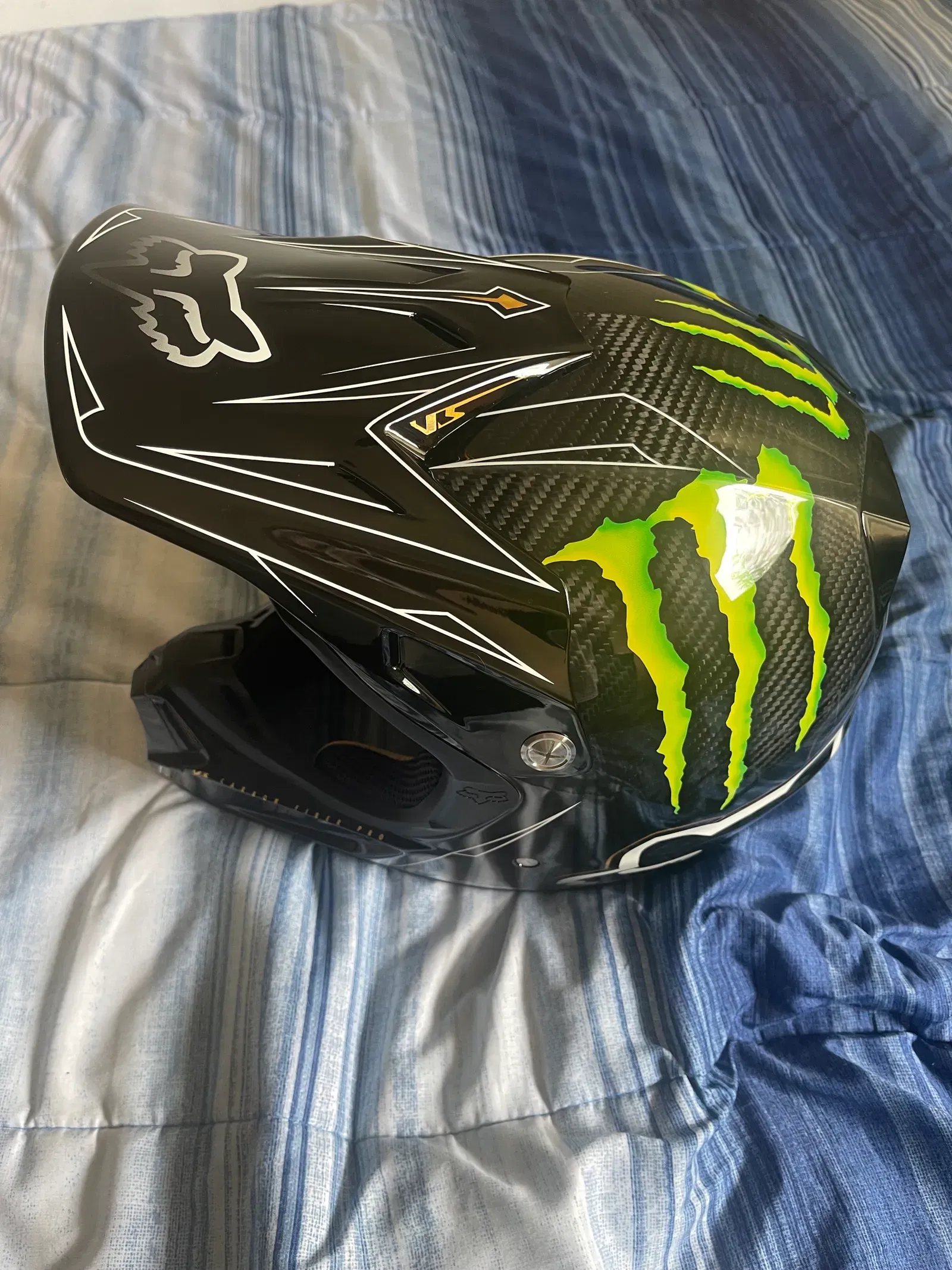 Casco fox monster online energy