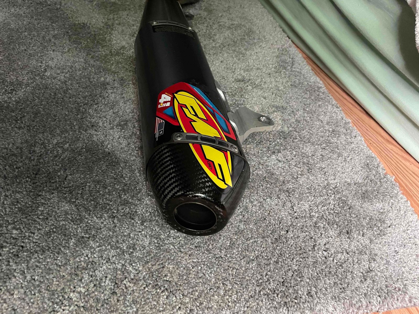 2019 2022 Yamaha YZ250f FMF 4.1 Titanium Slip On Exhaust
