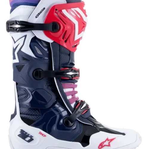 Tech 10 Supervented Boots Night Navy/White/Rainbow Size 12