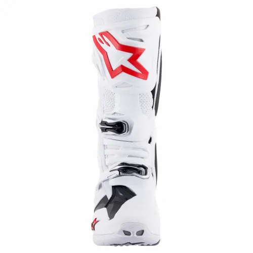 Tech 10 Supervented Boots White/Bright Red