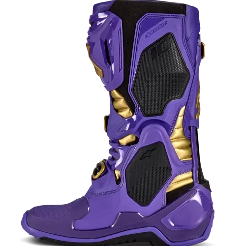 Tech 10 Champ LE Boots Ultraviolet/Gold/Black Size 11