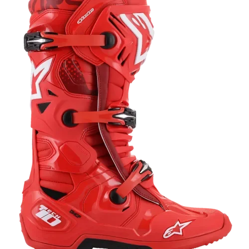 Tech 10 Boots Red   Size 7