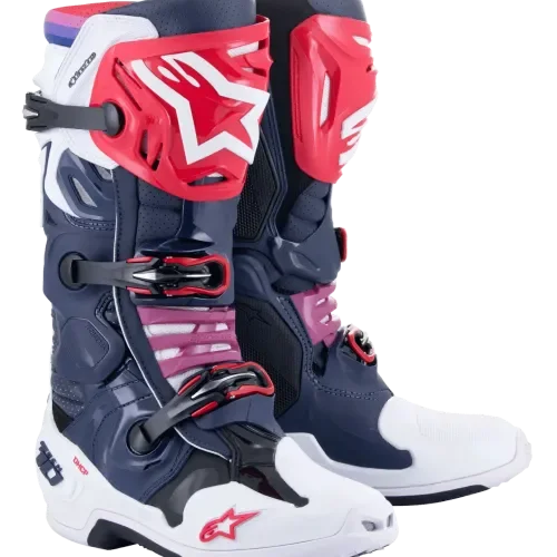 Tech 10 Supervented Boots Night Navy/White/Rainbow Size 