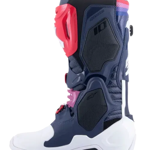 Tech 10 Supervented Boots Night Navy/White/Rainbow Size 