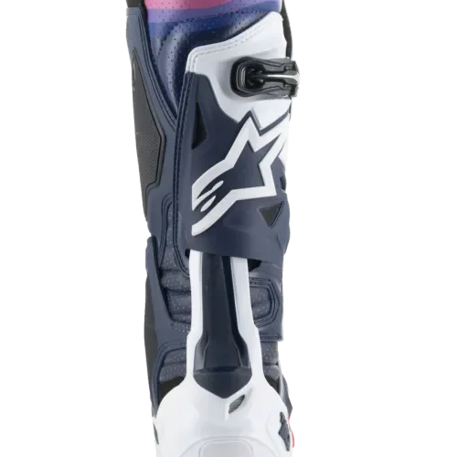 Tech 10 Supervented Boots Night Navy/White/Rainbow Size 