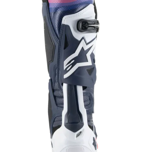 Tech 10 Supervented Boots Night Navy/White/Rainbow Size 