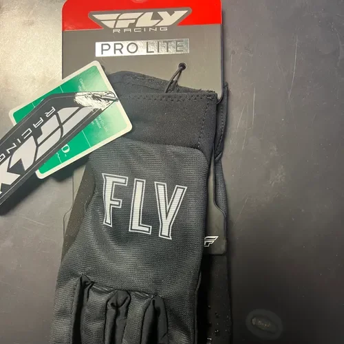 Fly Racing Men's Pro Lite Gloves Black Size Med