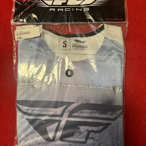 Fly Racing Lite L.E. Perspective Jersey Grey Size Small