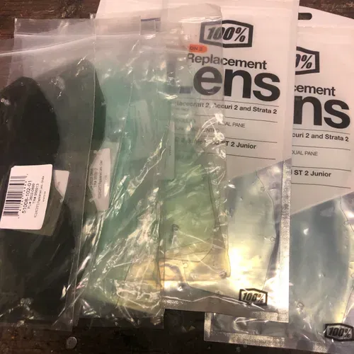 100% Goggles And Lenses