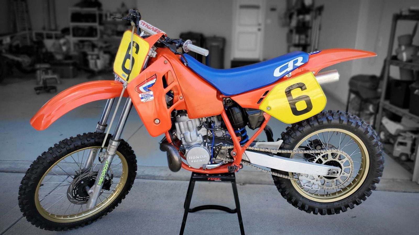 1987 honda dirt shop bike