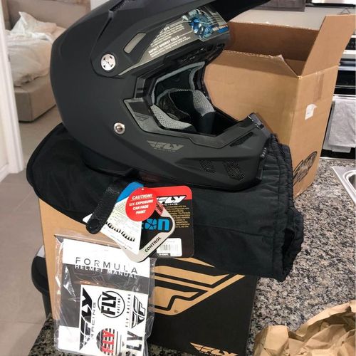 Youth Fly Racing Formula CC Helmets - Size L