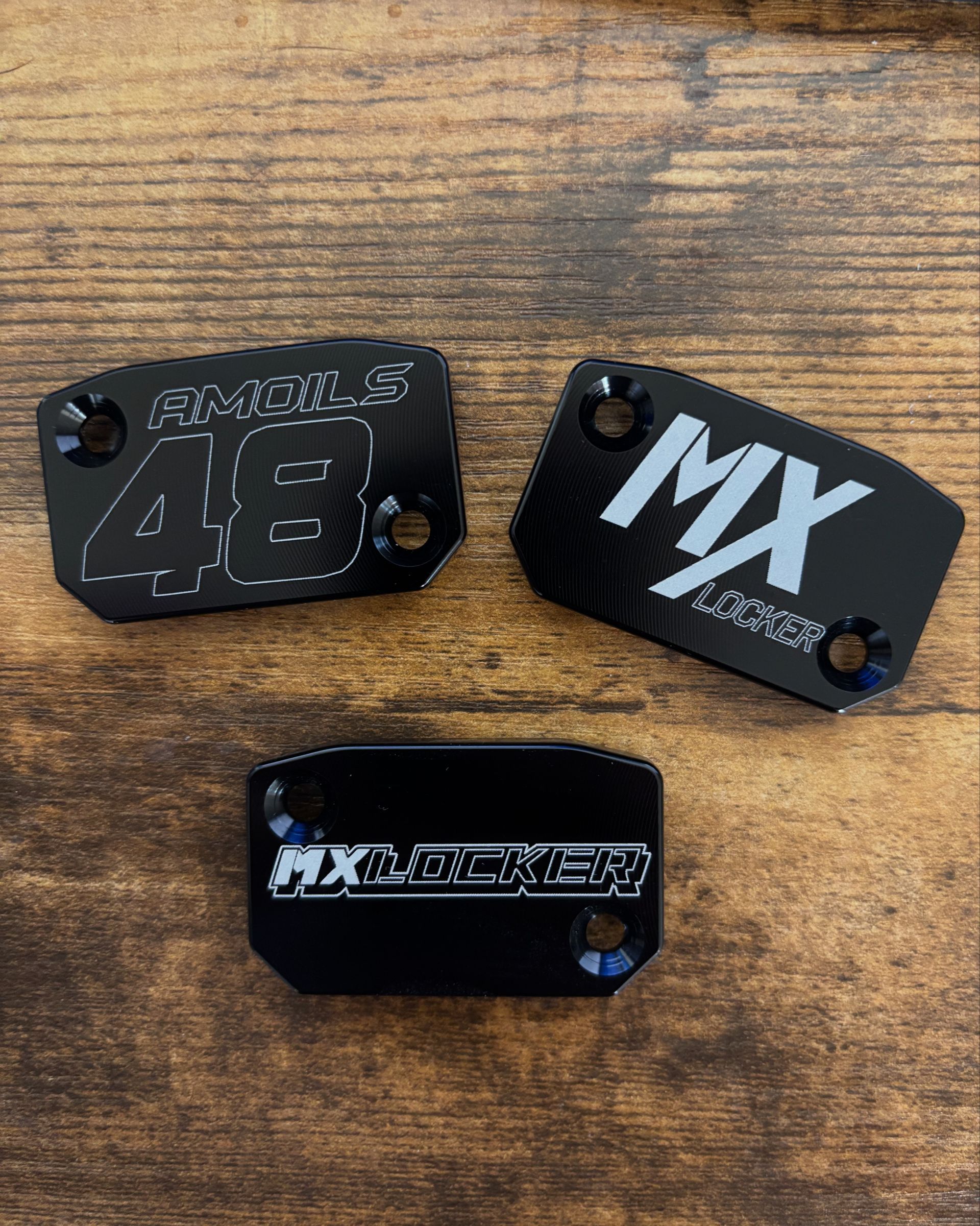 Custom KTM Engraved Brake Clutch Caps 2017-2025 125 250 350 450 RESERVOIR Cover 