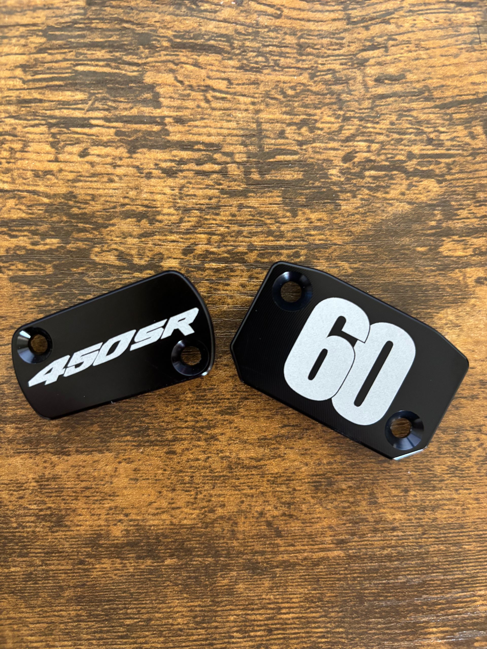 Custom KTM Engraved Brake Clutch Caps 2017-2025 125 250 350 450 RESERVOIR Cover 