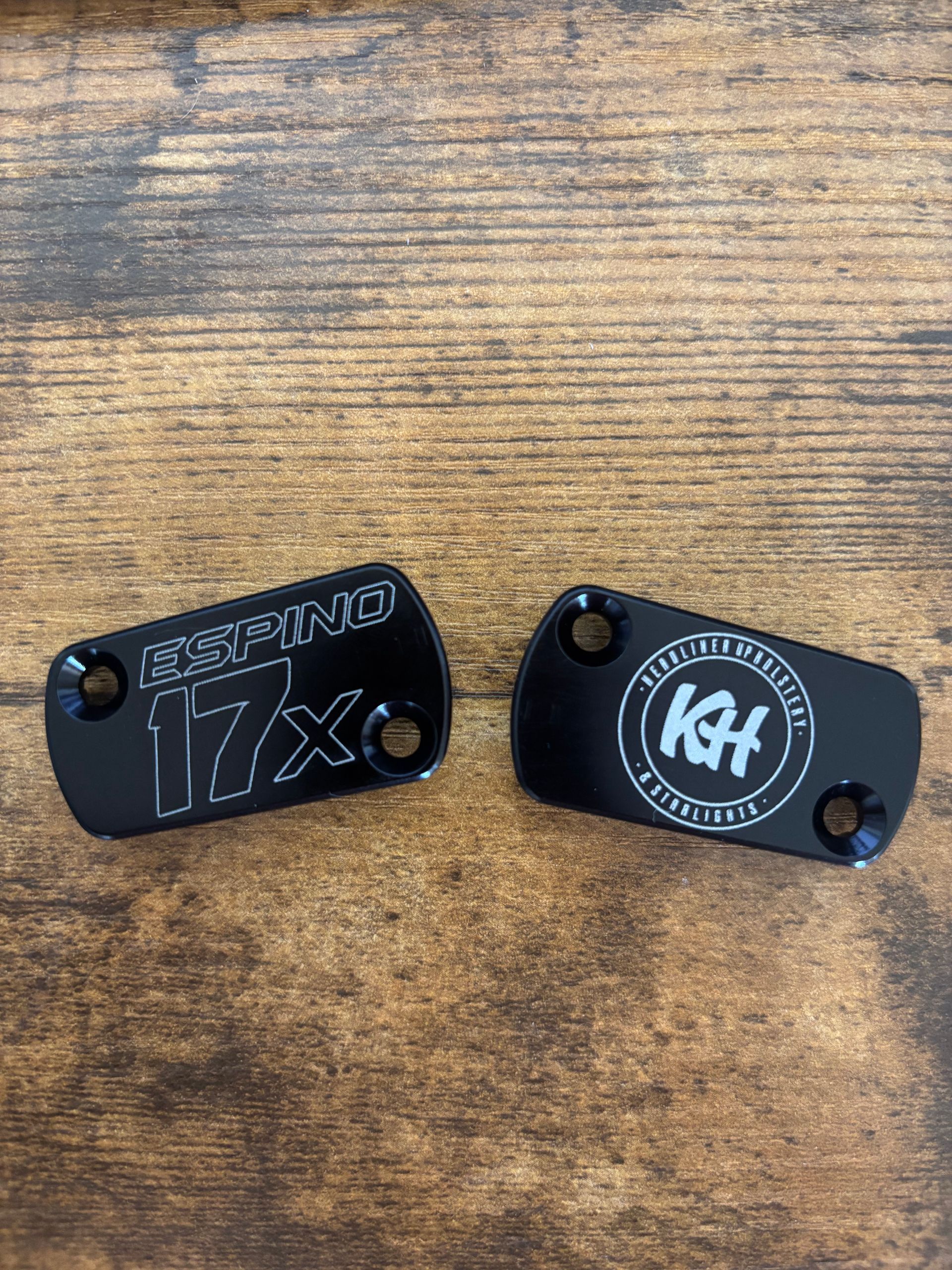 Custom STARK VARG Custom Engraved Brake Caps