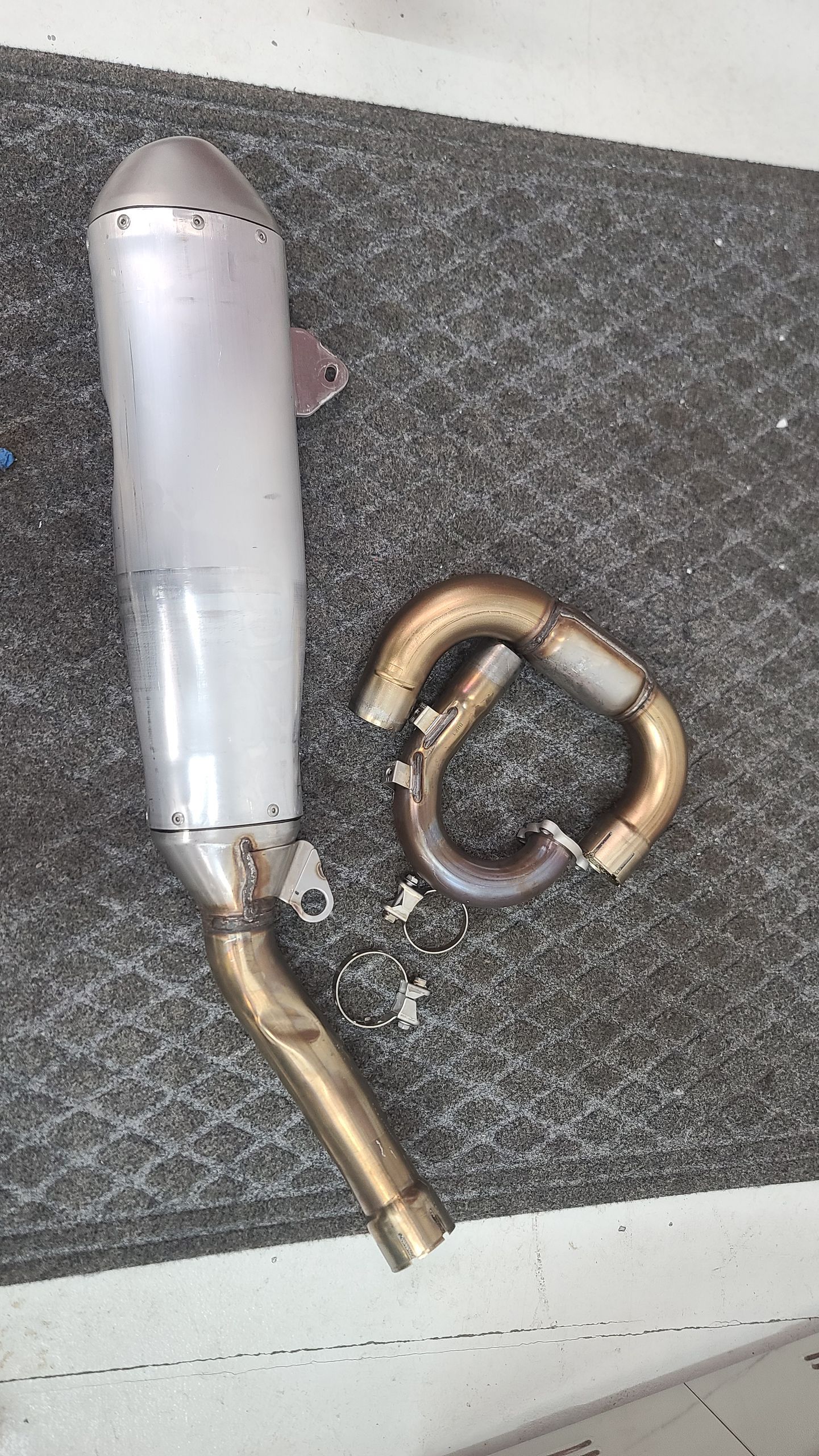 2026 Yamaha YZ450F - Complete OEM Exhaust System