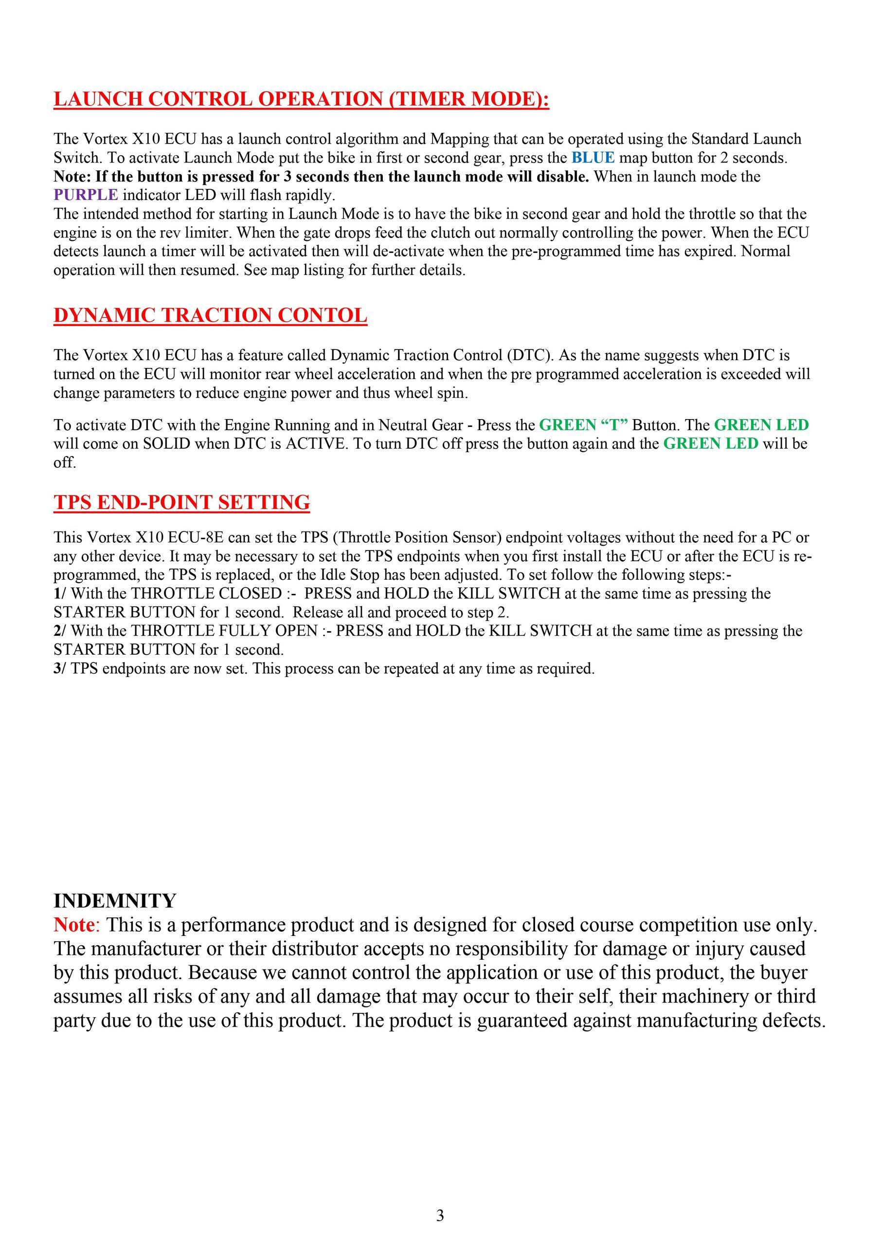2024-2026 Kawasaki KX450 - Vortex ECU from Dynamic Racing