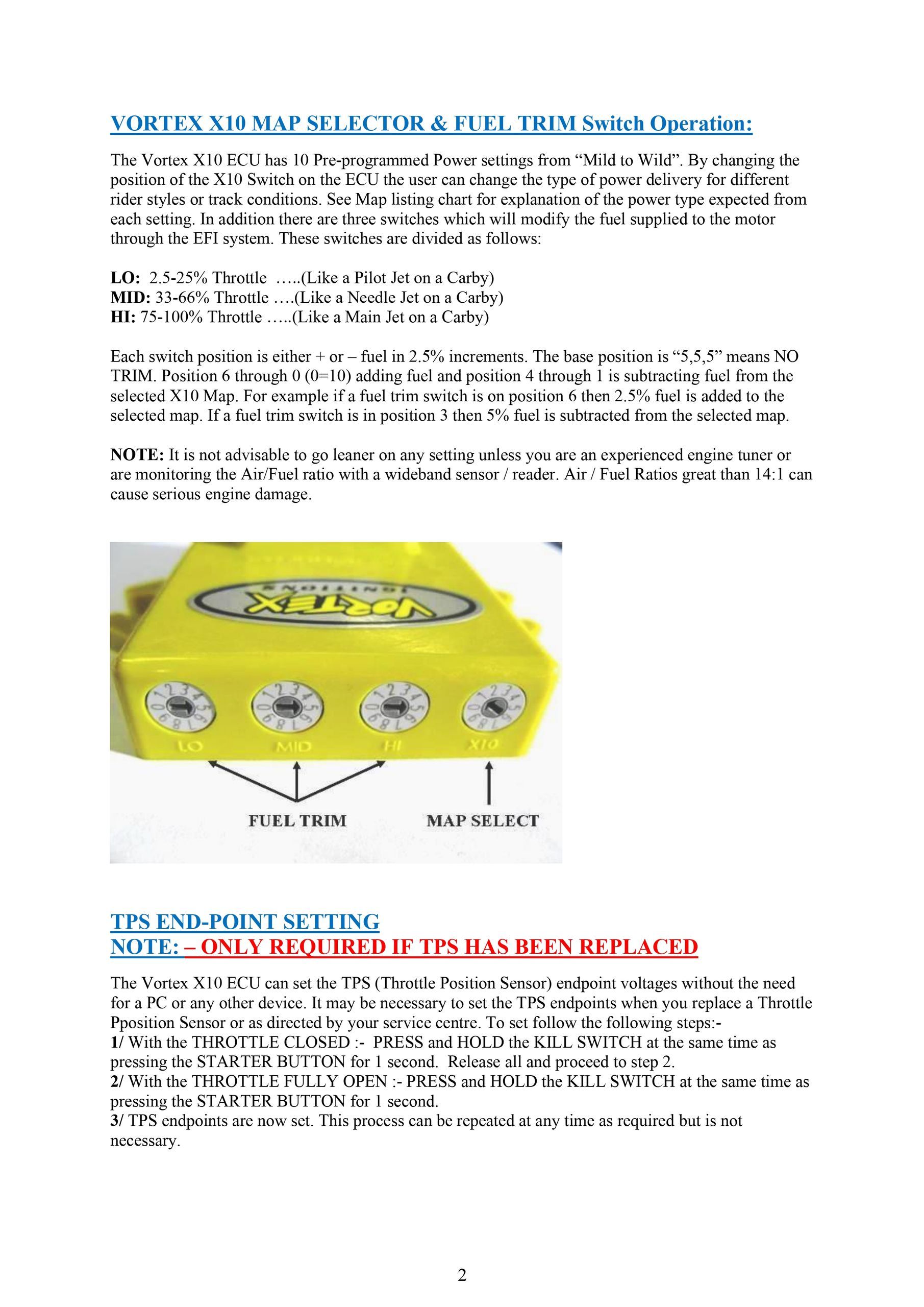 2023-2026 KTM 450SXF - Vortex ECU from Dynamic Racing