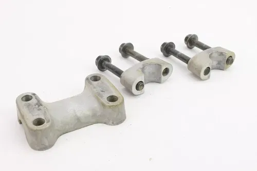 2002 Yamaha Raptor 80 Handlebar Handle Clamps Mounts 3938