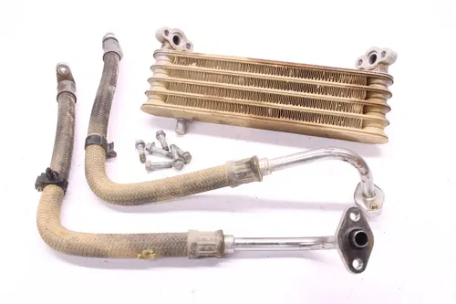 04-05 Honda Sportrax 450 Trx450r Engine Motor Oil Cooler W/ Hoses