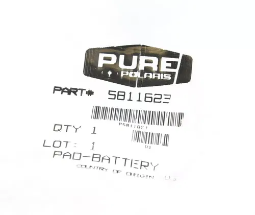 OEM Polaris Ranger Diesel Battery Pad 5811623 2688