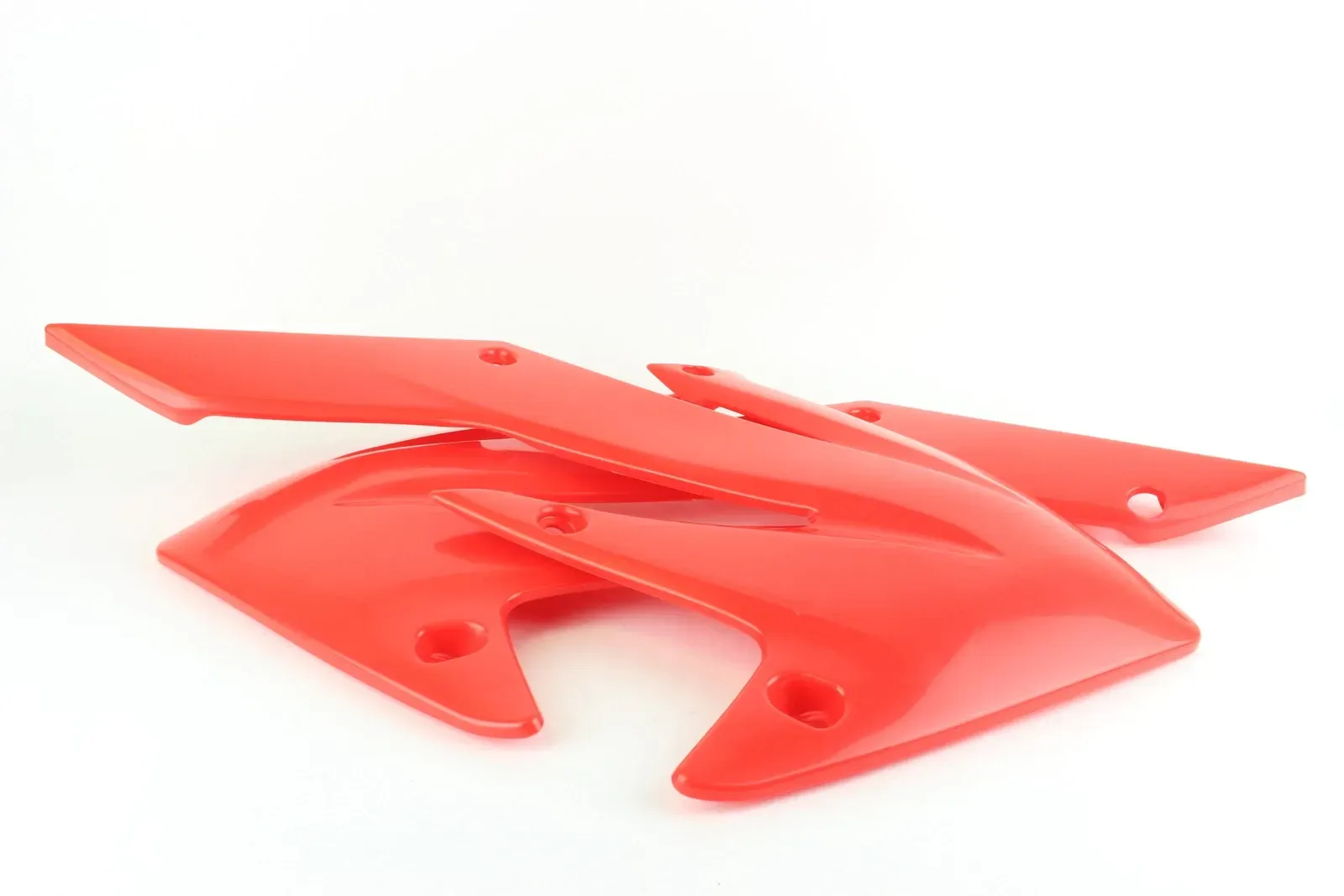 2004-2009 Honda CRF250R Radiator Shrouds Scoops Pair r7248