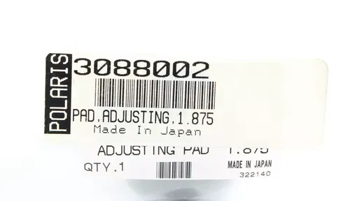 OEM Polaris Predator Outlaw Adjusting Pad 1.875 3088002 2688