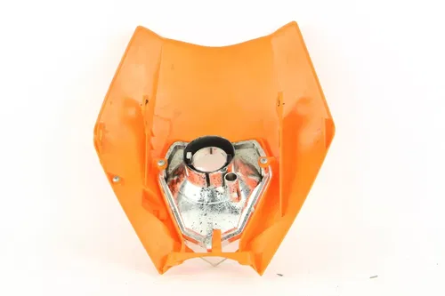 2008 Ktm 505 Sxf Oem Orange Front Plate Number Cover Fairing Cowl