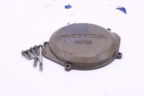 2007 Honda Crf250r Engine Motor Side Clutch Cover P 1972