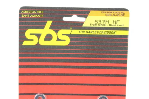 SBS Harley-Davidson Front Brake Pads 537H HF 2688