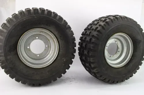 2003 Polaris Predator 90 Rear Back Wheels Rims W Tires W 0114