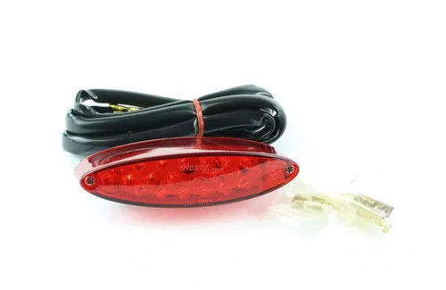 K&S Universal Rear Tail Taillight Back Brake Light Assembly 25-6605S 2688